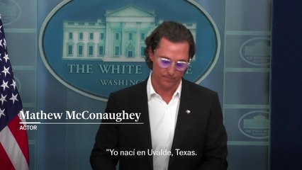 El emocionante discurso de Mathew MacConaughey sobre las víctimas del TIROTEO de Uvalde | EL PAÍS