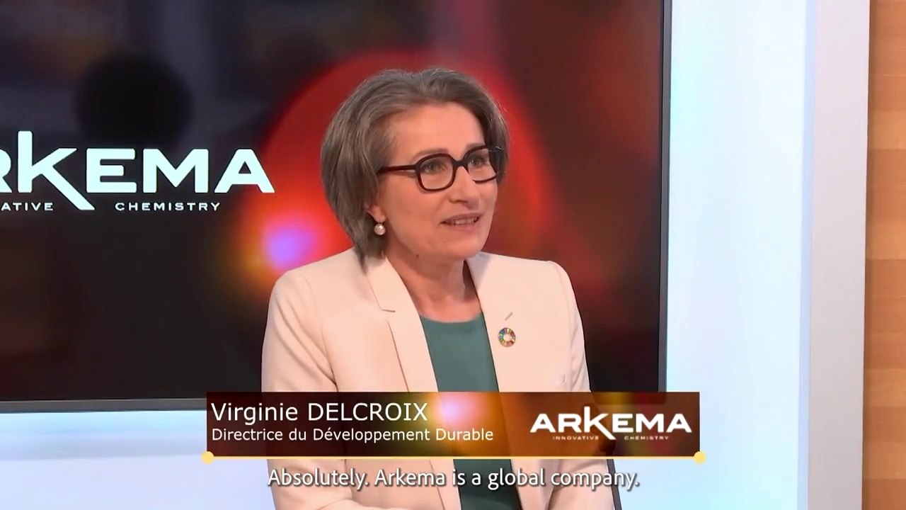 Interview with Virginie Delcroix, Vice President, Sustainable Development, for the Business Inside program of FORBES