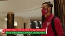 Wales arrive in Baku for Euro 2020 opener