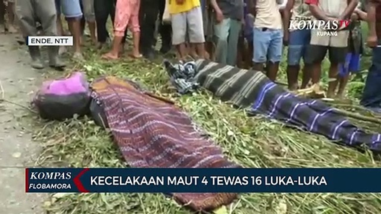 Kecelakaan Maut, 4 Tewas 16 Luka-Luka