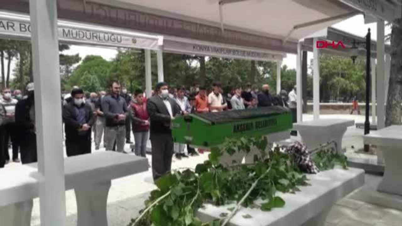 KONYA KAZADA YAŞAMINI YİTİREN 2 PAZARCI DEFNEDİLDİ