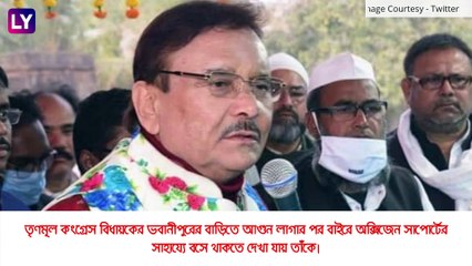 Madan Mitra এর বাড়িতে আগুন, ছড়াল চাঞ্চল্য