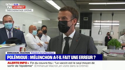 Emmanuel Macron: "La vie démocratique a besoin de calme et de respect, de la part de tout le monde"
