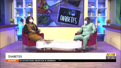 Diabetes- Badwam Afisem on Adom TV (8-6-21)