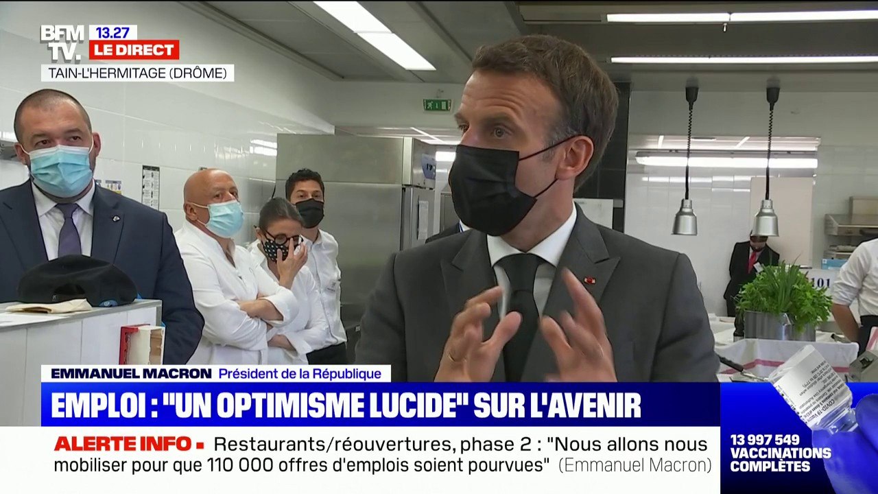 Emmanuel Macron: "La France n'a jamais connu de période d'austérité à l'échelle de l'Europe"
