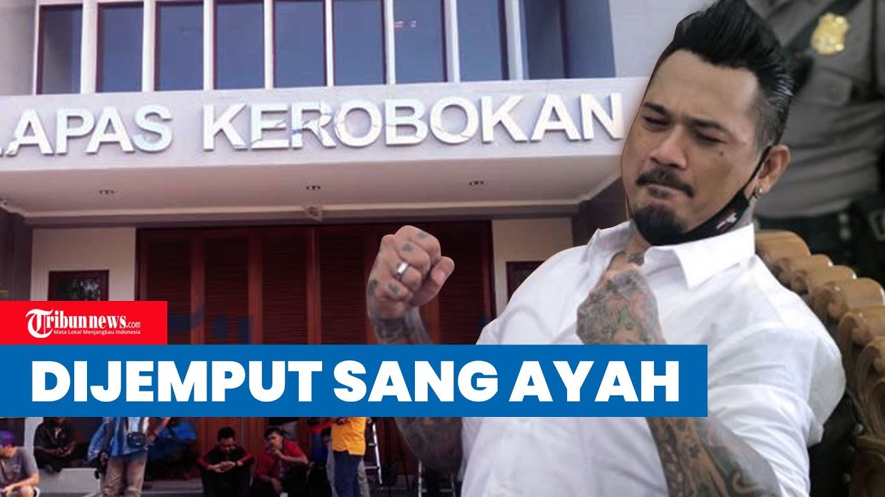 Jerinx Dijemput Sang Ayah saat Bebas dari Penjara