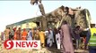 Pakistan train collision death toll rises to 56