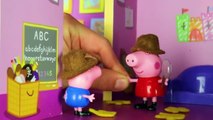 Peppa Pig Solves The Missing Teddy Mystery | Peppa Pig Stop Motion | Peppa Pig Toys | Toys Fir Kids