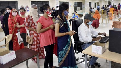 Special pink booths started to vaccinate women in UP