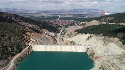 500 günde tamamlanan 105 metre yüksekliğinde baraj ekonomiye yıllık 40 milyon TL’lik ek gelir sağlayacak