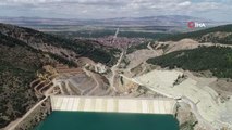 500 günde tamamlanan 105 metre yüksekliğinde baraj ekonomiye yıllık 40 milyon TL'lik ek gelir sağlayacak