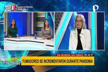 Estrés por pandemia aumentó consumo de tabaco: 22 mil peruanos mueren cada año