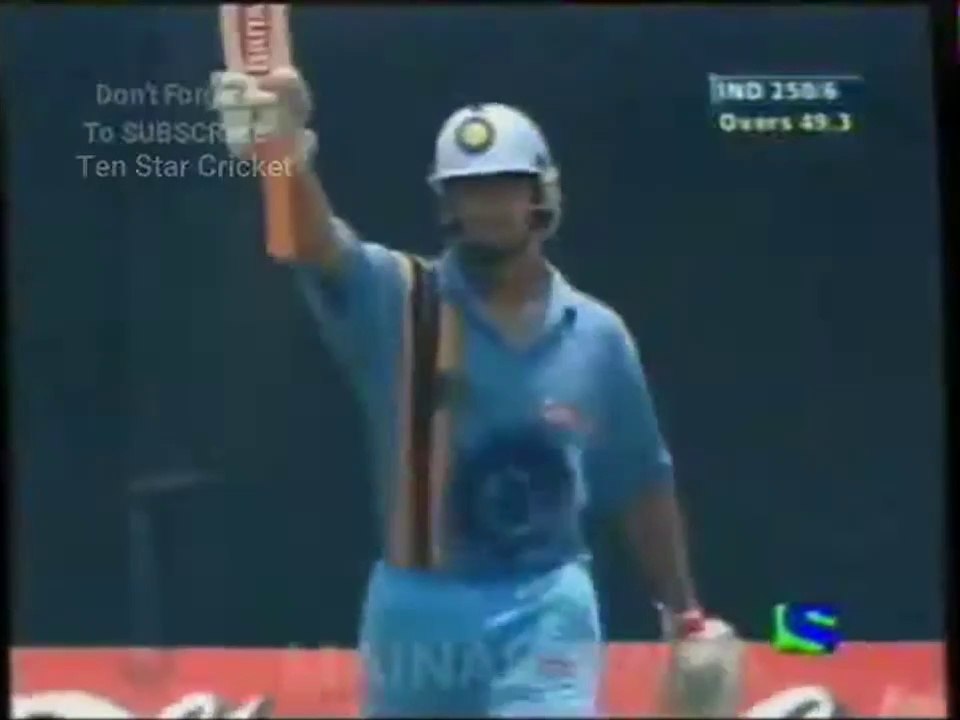 Rahul Dravid 6th ODI Century 103 vs WestIndies 1999 went in vain _ Coca-Cola Singapore Challenge cup