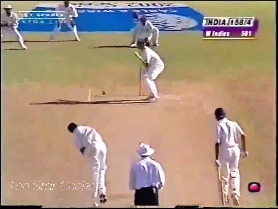 Rahul Dravid 144 vs West Indies 2002 _ Rahul Dravid's 10th Test Hundred