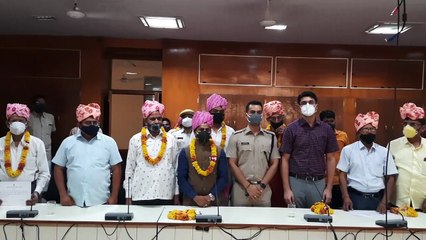 पत्रिका की ऑक्सीजन प्लांट की मुहिम: प्रमुख भामाशाहों का किया सम्मान