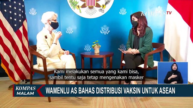 Wamenlu Amerika Serikat Bahas Distribusi Vaksin Untuk ASEAN