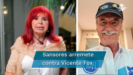 Layda Sansores a Vicente Fox: insistes en manchar tu nombre de estiérco