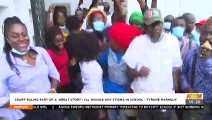 Court Ruling Part of A Great Story; I'll Handle Any Stigma In School Tyrone Marhguy- Pampaso on Adom TV (1-6-21)