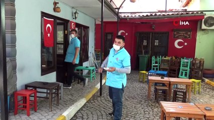 Sındırgı’da aylar sonra kepenk açan esnaf memnun