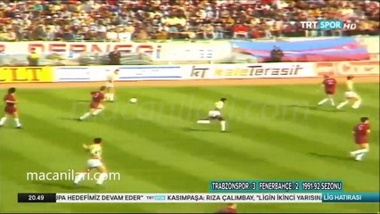 Trabzonspor 3-2 Fenerbahçe [HD] 28.03.1992 - 1991-1992 1st League Matchday 23 + Post-Match Comments