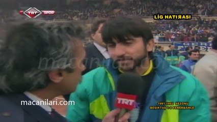 Beşiktaş 1-0 Fenerbahçe 11.04.1992 - 1991-1992 Turkish 1st League Matchday 25