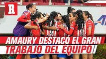 Amaury Vergara sobre subcampeonato de Chivas Femenil: 'Dejaron cuerpo y alma'