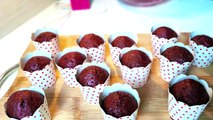 Redvelvet Cupcake Recipe Eggless - Easy Redvelvet cupcakes