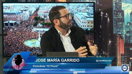 José M. Garrido: El PSOE puede aprovecharse de lo que ocurra en la manifestación de  Colón el 13 de Junio