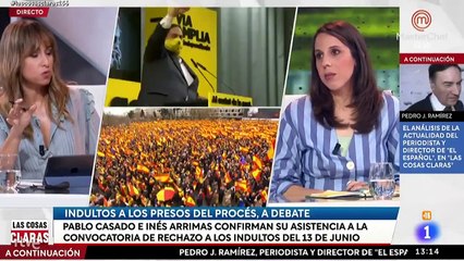 Nervios en TVE por la manifestación de Colón: Una tertuliana de Jesús Cintora enloquece e insulta a Rosa Díez