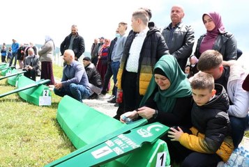 Bosna Hersek'teki savaşta 29 yıl önce öldürülen 5 kurban bugün toprağa verildi
