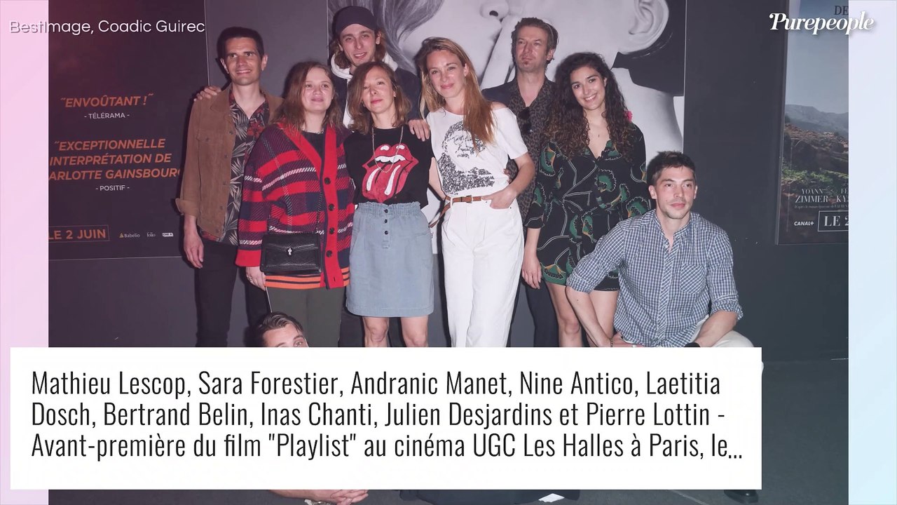 Sara Forestier : Très couverte malgré la chaleur à l'avant-première du film "Playlist"