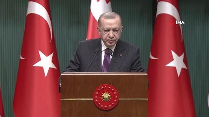 Cumhurbaşkanı Erdoğan: "Azerbaycan-Gürcistan-Ermenistan, böyle bir üçlü iş birliği veya Türkiye-Azerbaycan-Gürcistan iş birliği, bütün bunlara...