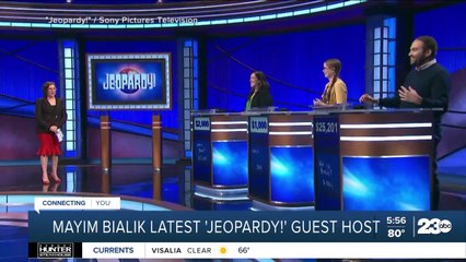 'Jeopardy!' guest host Mayim Bialik
