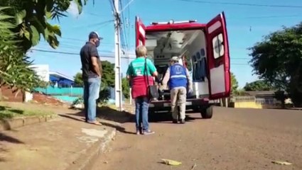 Idosa de 84 anos é socorrida após sofrer queda no Bairro Floresta