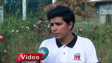 Lise öğrencileri kendi imkanlarıyla robot yaptı