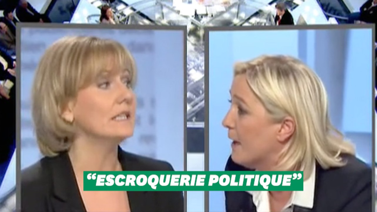 Nadine Morano  n'a "jamais" attaqué  ni Marine Le Pen? C'est faux