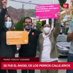 Falleció por Covid 'Ferchy' Kushner, el ángel de los perros callejeros de La Paz