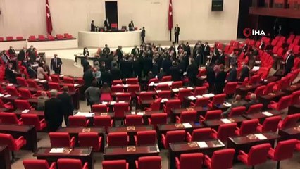 TBMM Genel Kurulu’nda tansiyon yükseldi