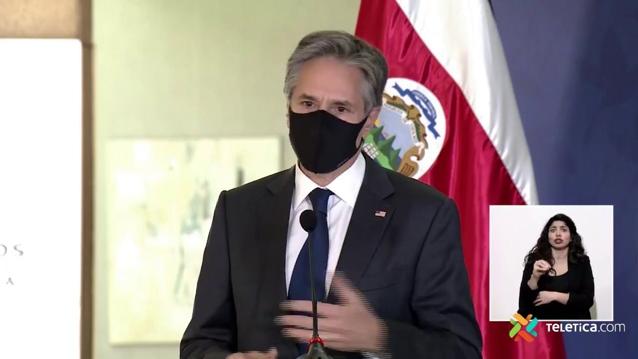 LIVE: Conferencia de prensa del Presidente Alvarado y el Secretario de Estado de EE.UU., Antony Blinken - Martes 01 Junio 2021