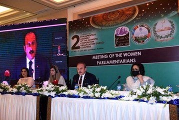 TBMM Başkanı Şentop, EITPA 2'nci Genel Konferansı kapsamında moderatörlük yaptı