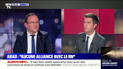 Damien Abad à propos de Guillaume Peltier: "On ne veut plus ce genre de dérapage"