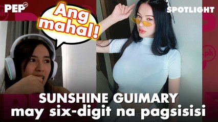 Sunshine Guimary, "six-digits" ang presyo ng bagay na pinagsisisihan | PEP