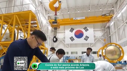 Coreia do Sul assina acordo Artemis e está mais próximo da Lua