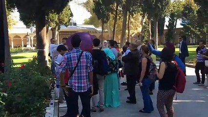 Topkapı Sarayı'nda üç metrelik çukur oluştu