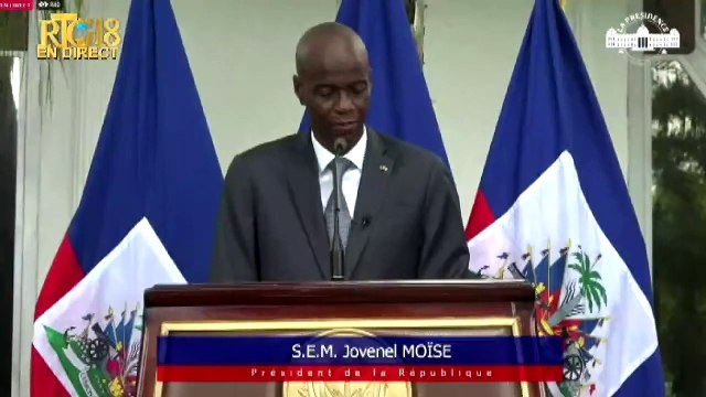 Prezidan Jovenel Moïse anonse yon seri mezi administrasyon'l lan pran pou konbat Covid-19 la