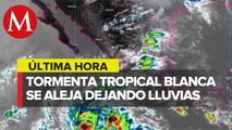 Tormenta tropical Blanca se aleja de las costas mexicanas; SMN prevé lluvias en 19 estados