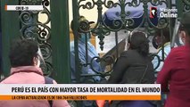 Perú es el país con mayor tasa de mortalidad en el mundo