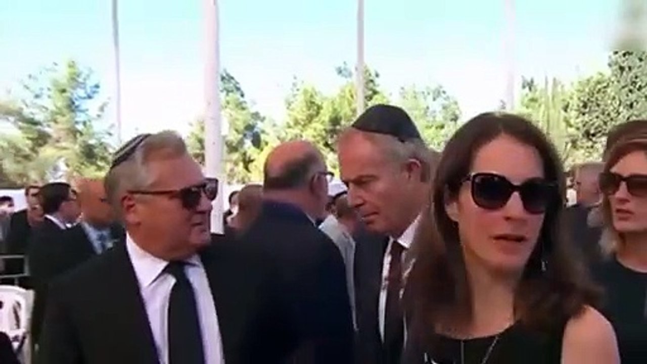 Mahmud Abbas Şimon Peres'in cenazesine katıldı!