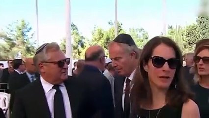 Mahmud Abbas Şimon Peres'in cenazesine katıldı!