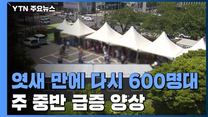 코로나19 신규 확진 677명...엿새만에 다시 600명대 / YTN